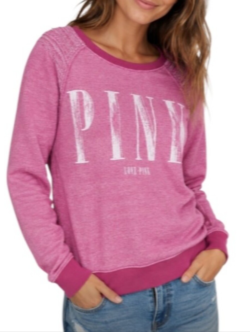 Pink Victoria's Secret Sweatshirt